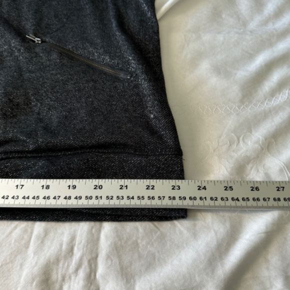 Active Zone Weekend Collection Women's Black Metallic Long Sleeve Top‎ Size X - Picture 11 of 12